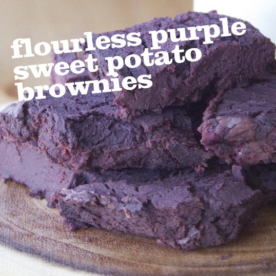 yam powder recipes Inc Brownies  Flourless Frieda's Purple  Sweet Potato