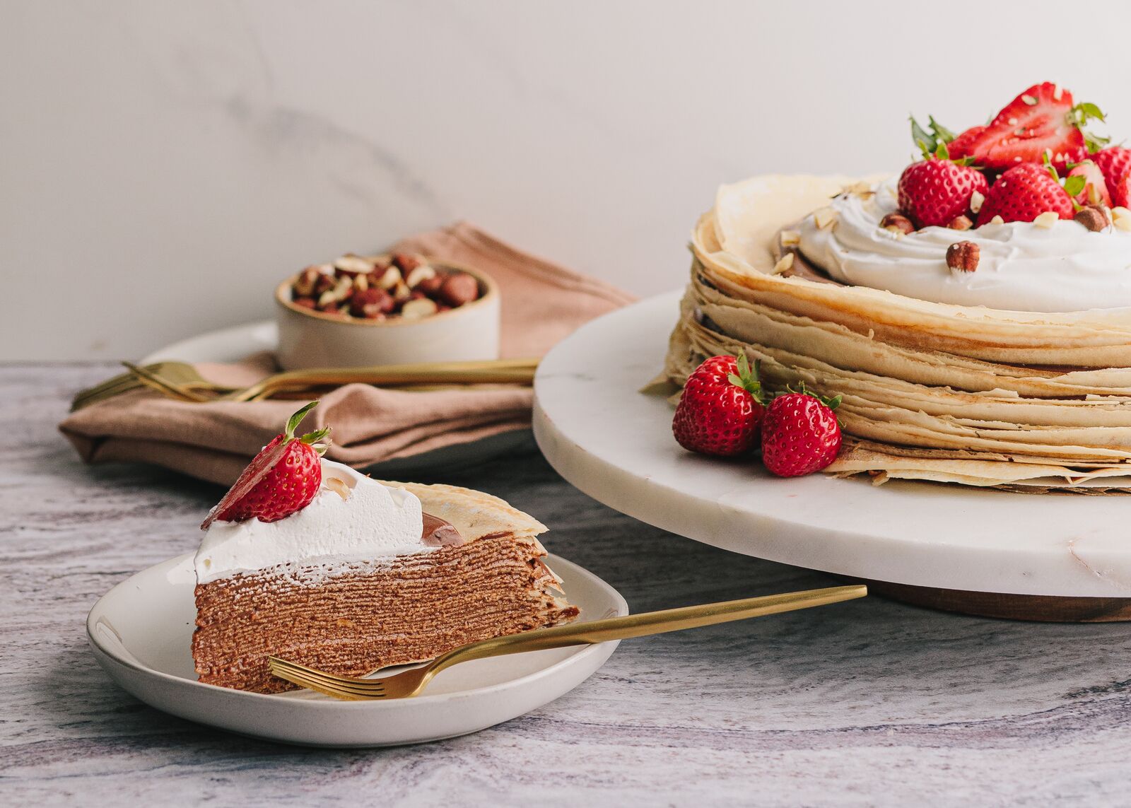 large Friedas French Style Crepe Cake